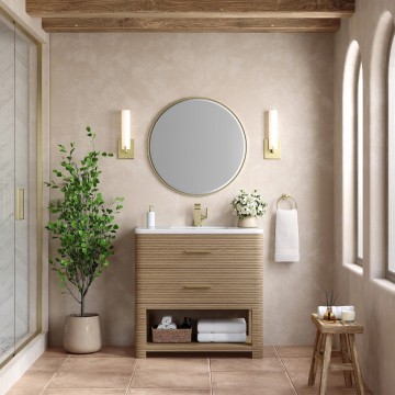 Lucian 36" Single (Vanity Only Pricing) in Pebble Oak